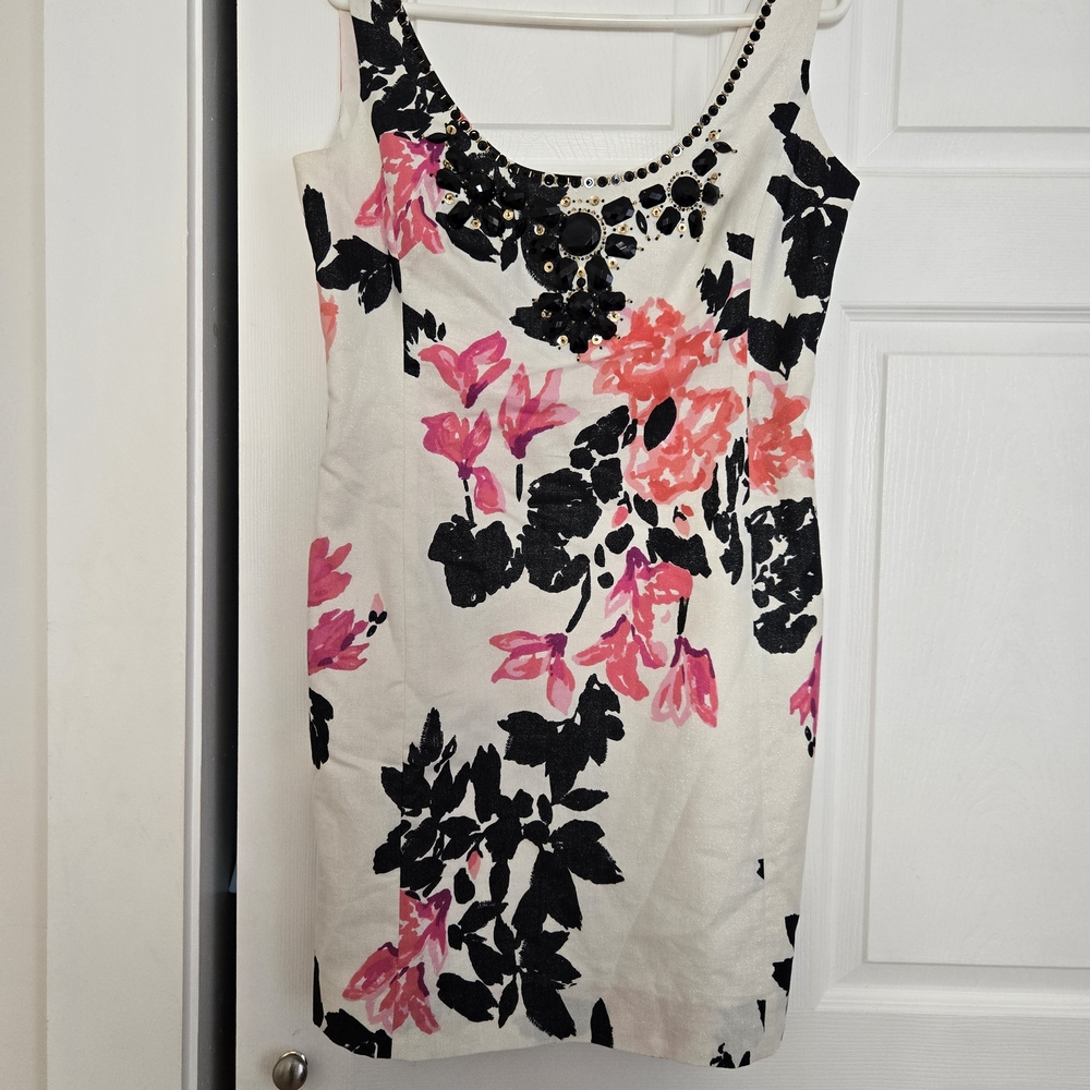 Lilly Pulitzer White and Pink Mini Dress - Picture 2 of 2